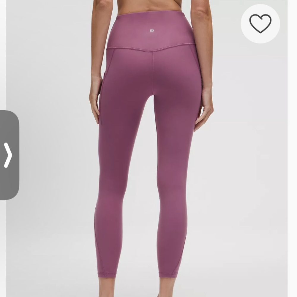 Lululemon Athletica Dusty Rose Leggings